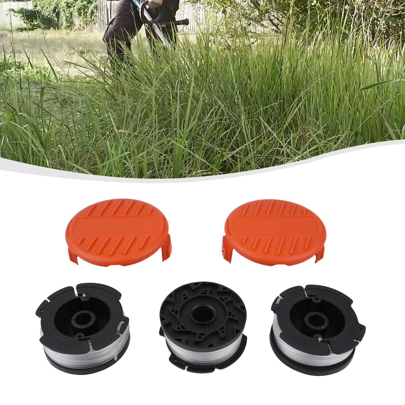 Набор из 3 шт. катушек для Black and Decker A6481 Reflex GL120 GLC2500 GL340 GL530 GL540 GL550 полезные чехлы