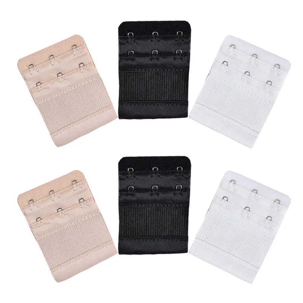 

Women Extender Adjustable 6pcs Bra 3 Comfortable Soft Hooks Extension Strap Intimates Women Intimates
