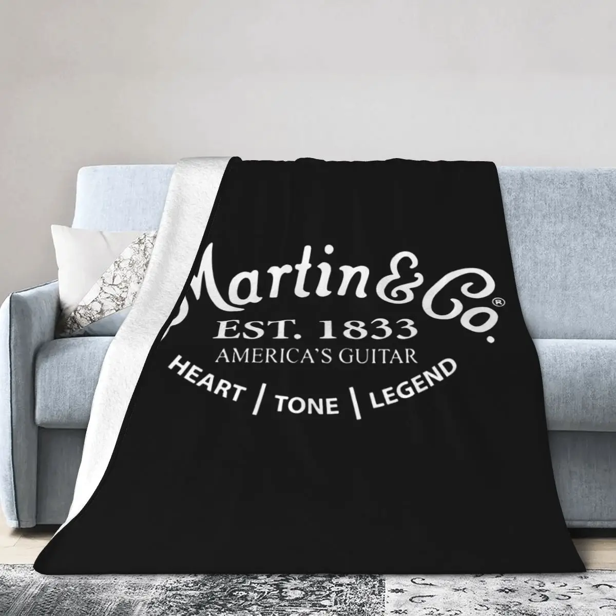 

Cf Martin Guitar S01 Blanket Bedspread Anime Blanket Universal Bed Throw Blanket Dirty Outdoor Portable Travel Windproof Blanket
