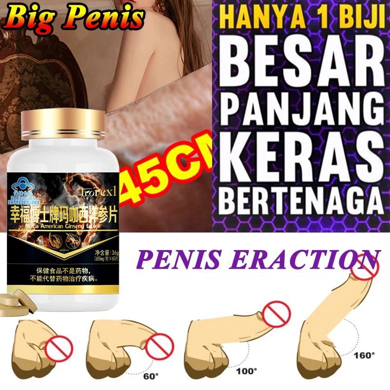 

Enhance Endurance Maca Tablets for Men Improve Erectile Size Bigger for Erection Hard Stamina Thickening Relieve Fatigue