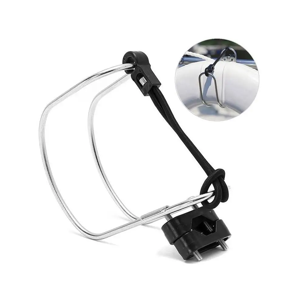 

110MM Marine Life Ring Holder Lifebuoy Stand Holder Adjustable Angle Stainless Steel Swimming Rings Bracket Accessories Supplies