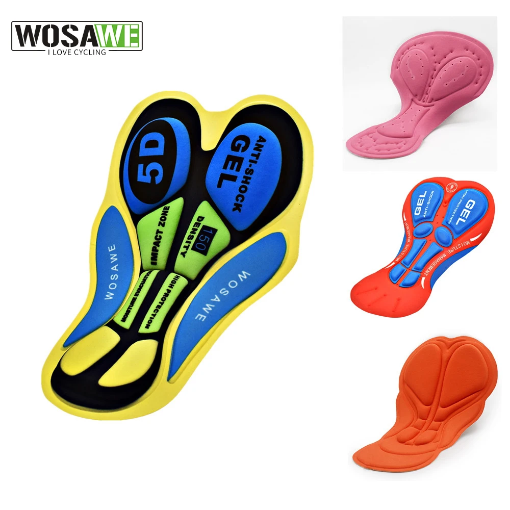 

Женские гелевые подушки WOSAWE для велоспорта, Женская Спортивная одежда для велоспорта, дышащая нижняя подушка с дырками для верховой езды, ж...