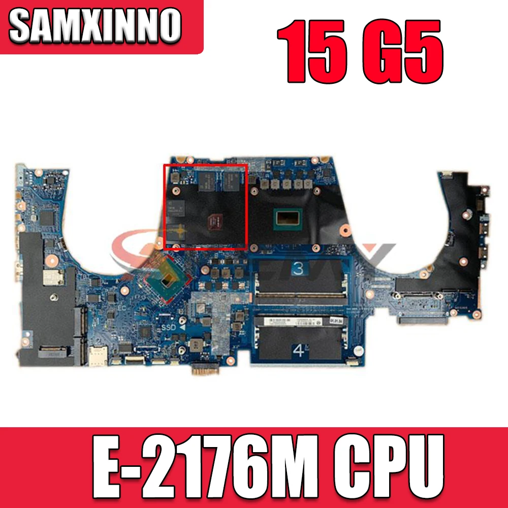 

L28688-601 For HP ZBOOK 15 G5 Laptop Motherboard SR3YX Xeon E-2176M CPU Quadro P1000 DA0XW2MBAG0 L28688-001 L28688-501