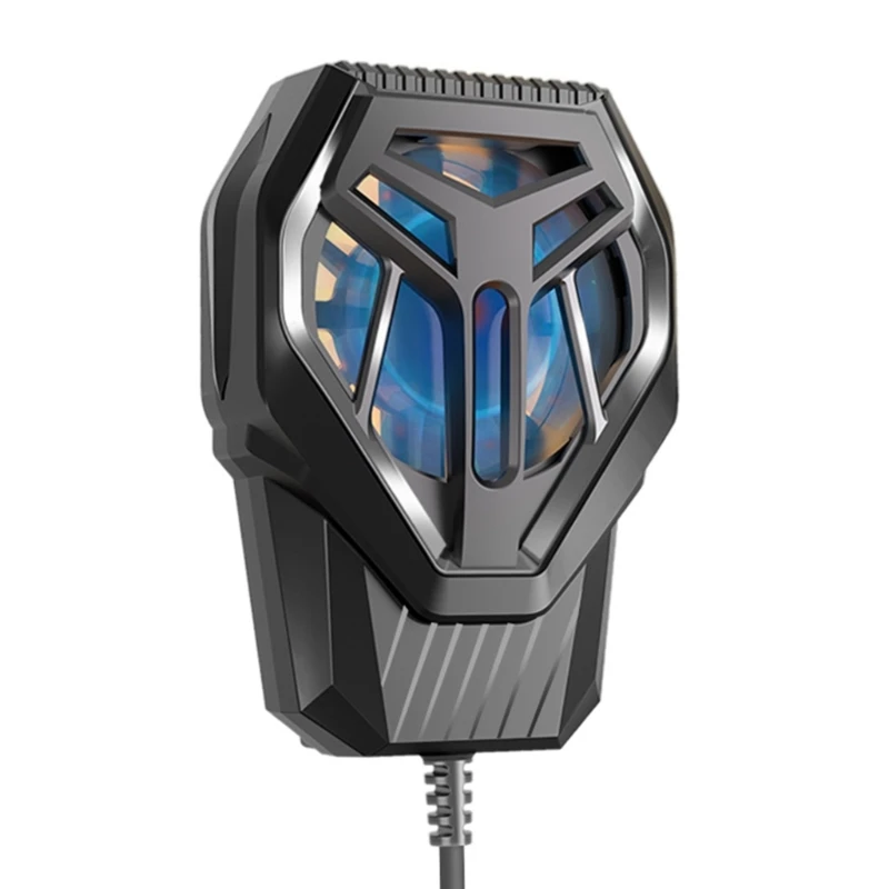 

Universal Phone Cooling System Cooler Fan for 4.5-6inch Phone Portable Heatsink Type-C Powered Cellphone Radiator JIAN