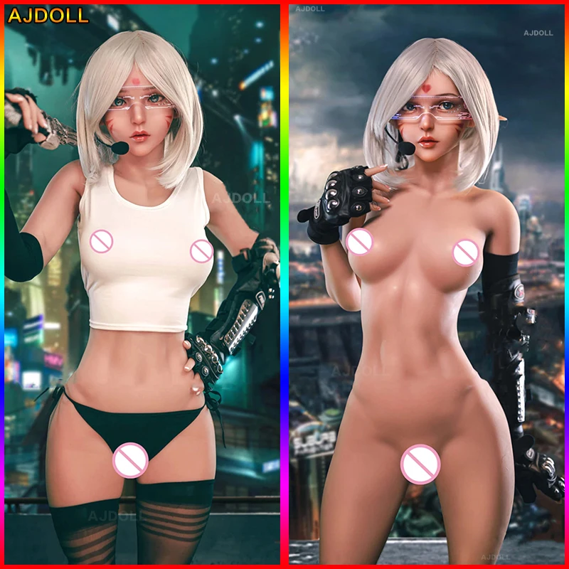 Кукла для секса AJDOLL 152 см. Реалистичная плоская грудь, мягкая попа, оральная, вагинальная и анальная дырки. Сексуальная и красивая взрослая игрушка с полным телом для мужчин.