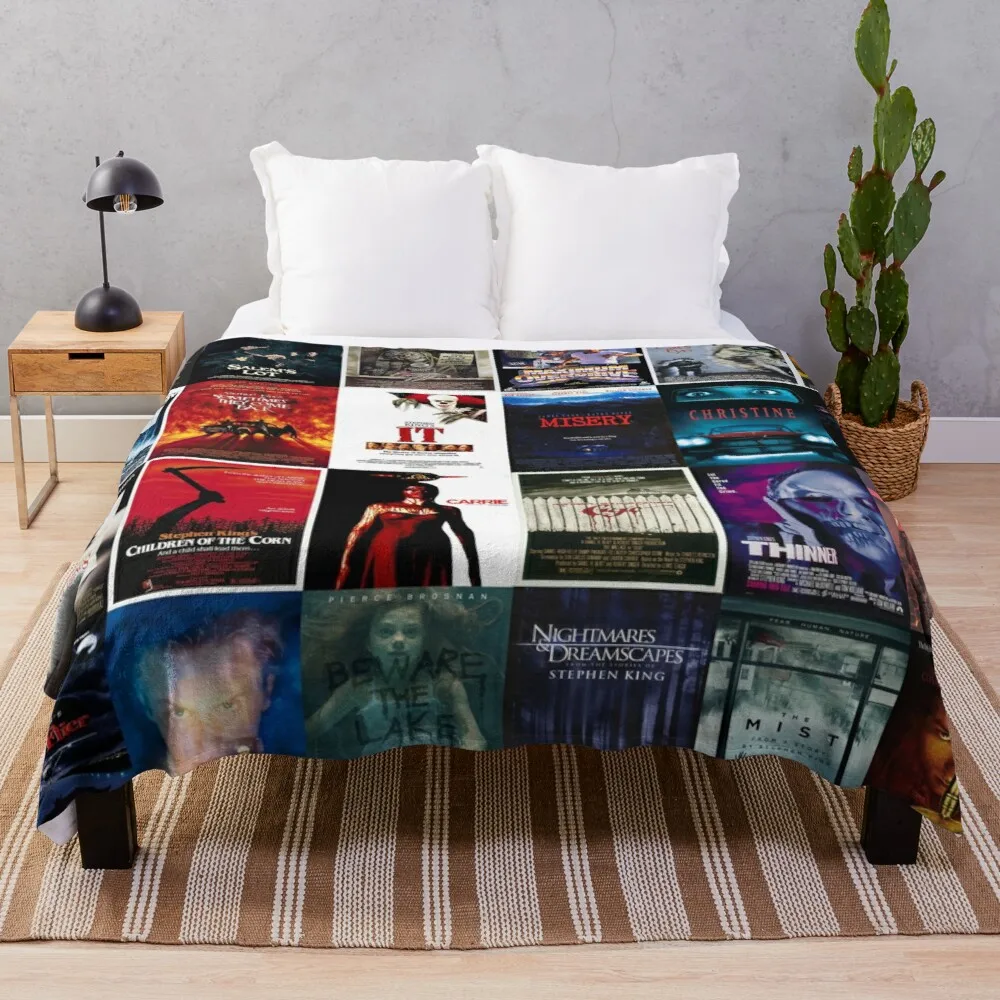 

Постеры из фильмов Stephen King, коллекция, плед, одеяло, детское одеяло