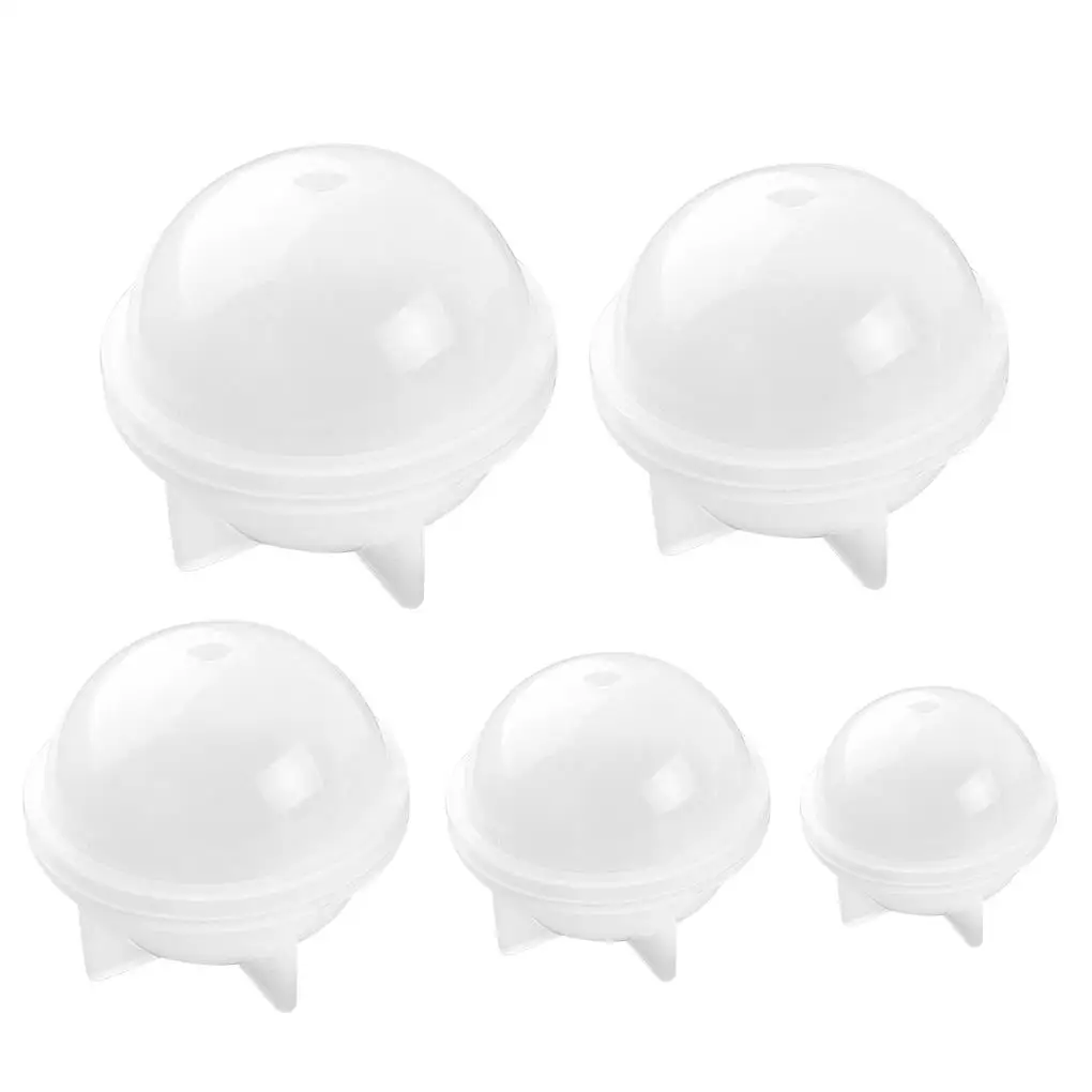 

LED Light Bottle Silicone Mold DIY Crystal Epoxy Resin Round Mold Craft Decoration Night Lamp Holder Handmade Bottle Casting Set