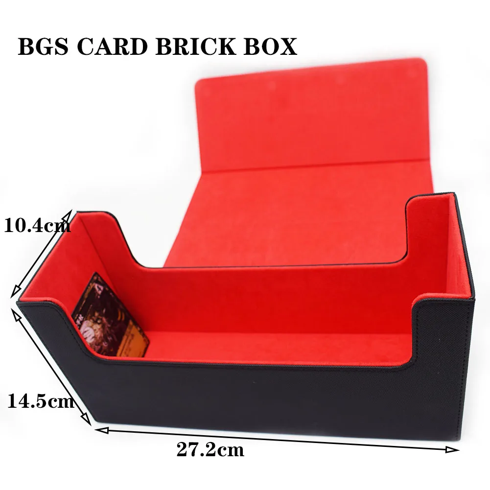 

BGS Rating Card Brick Storage Box PSA Card Brick Card Case Deck Box For MTG/TCG/ PTCG/PKM Trading Cards Can Hold 30+ Card Bricks