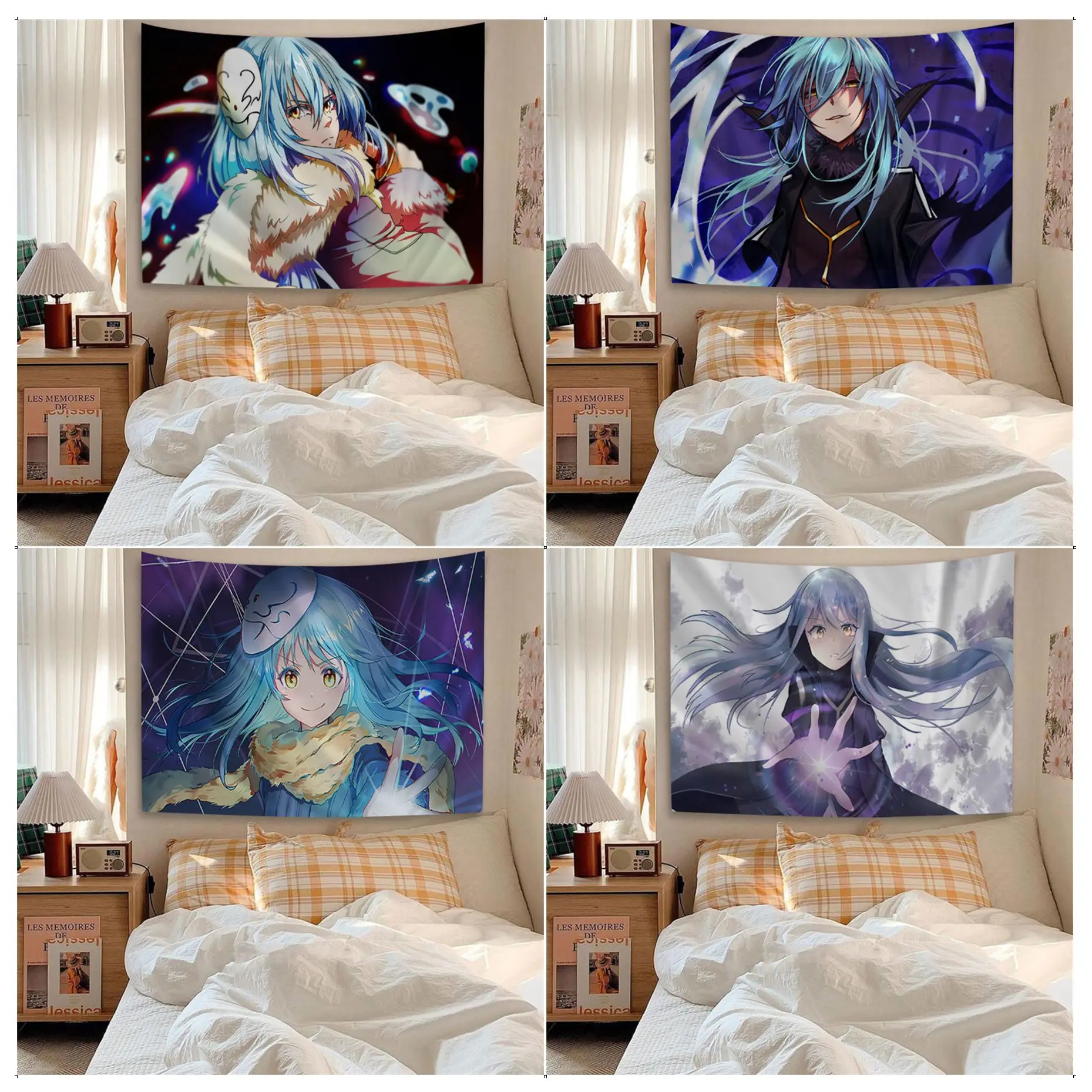 

Rimuru Tempest Printed Large Wall Tapestry Wall Hanging Decoration Household Art Home Decor