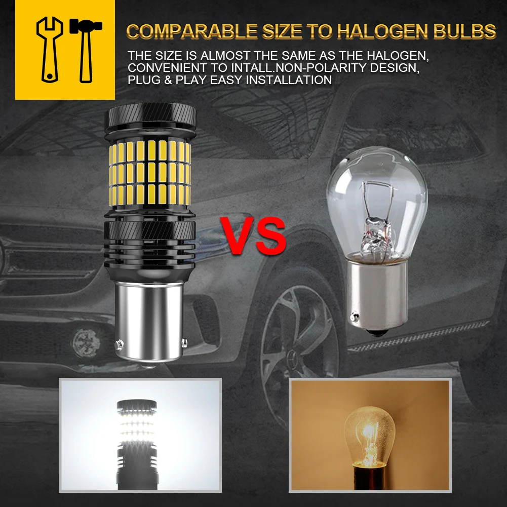 2 шт. автомобильные поворотные сигнальные лампы 12 В