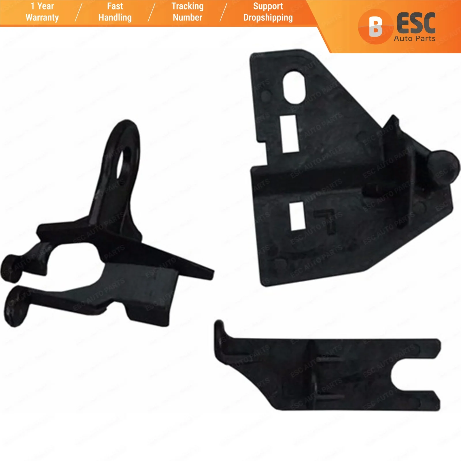 ESC EHL516 Headlight Headlamp Housing Repair Kit Left Side for Renault Clio MK4 2012-On |