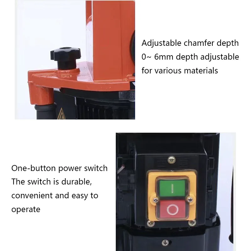 Новинка портативный фрезерный станок 0-6 мм 220 В/380 В