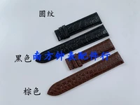 mens and womens leather strap round alligator leather strap black brown 1214151618192021