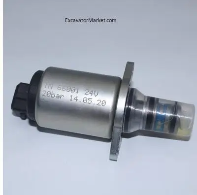 Для пропорционального пилотного электромагнитного клапана гидравлического