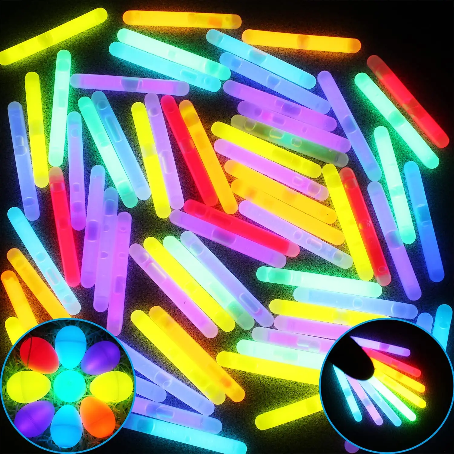 

10/100/200pcs Mini Glow Sticks Neon Fluorescent Light Chemical Glow Sticks Party Decor Night Fishing Light Floats Luminous Stick