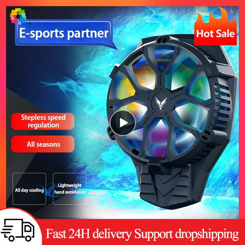 

Semiconductor Refrigeration Smart Phone Cooling Fan Portable Cell Phone Cool Heat Sink Gaming Mobile Gamed Cooler Fan