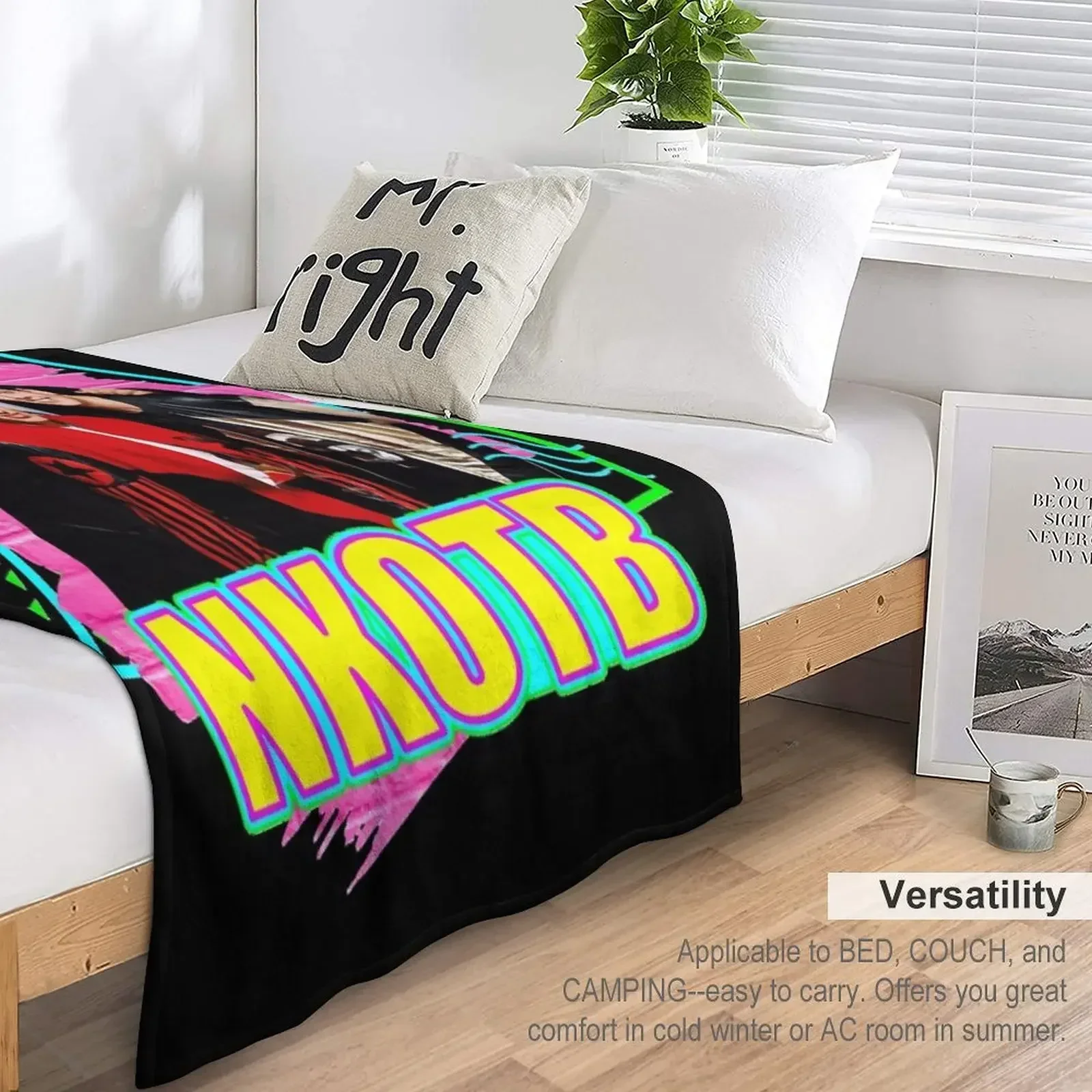 NKOTB Плед тяжелое для сна на диван Одеяла