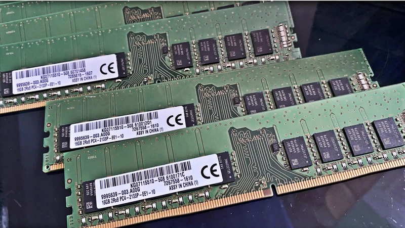 

RAM 16G 2RX8 PC4-2133-EE1 DDR4 2133 ECC Pure ECC 1 шт.