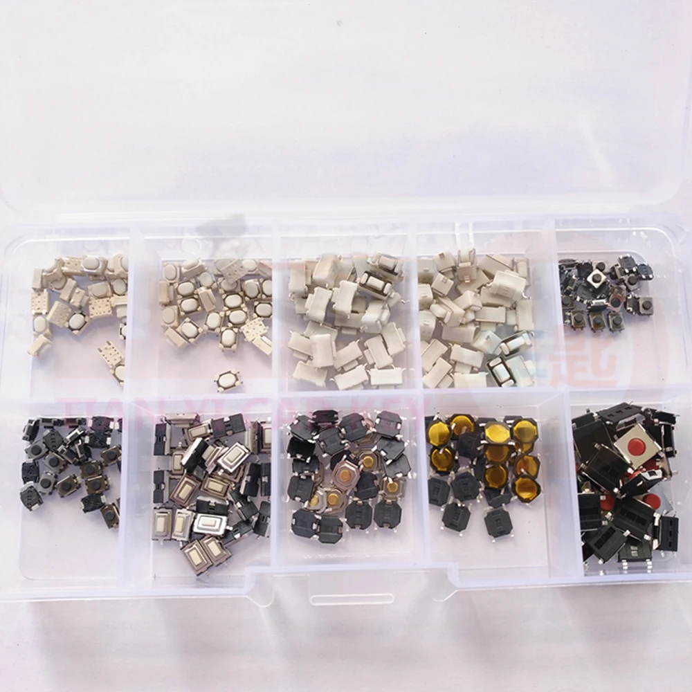 250 шт./1 комплект 10 типов прочный автомобильный пульт дистанционного управления