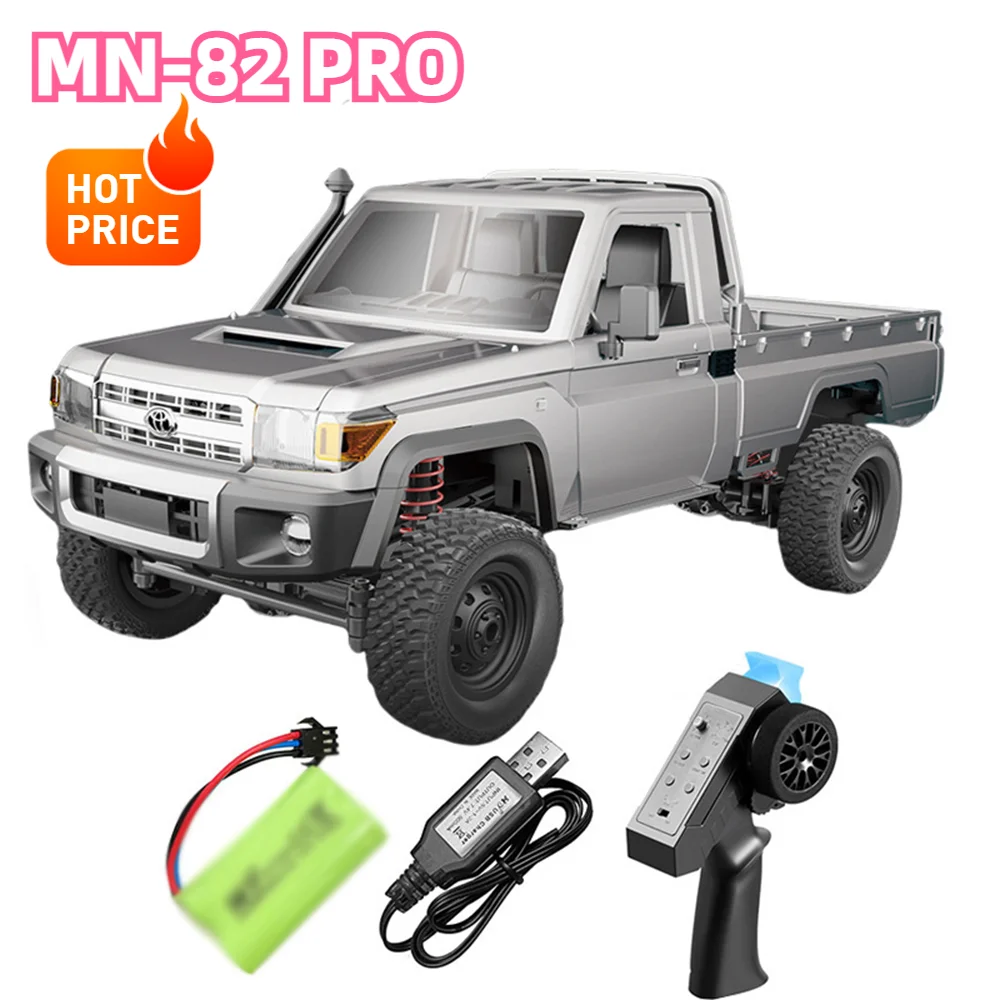 SMODELF MN82 Профессиональный 4WD RC автомобиль Dirt Bike Дизайн Пульт дистанционного