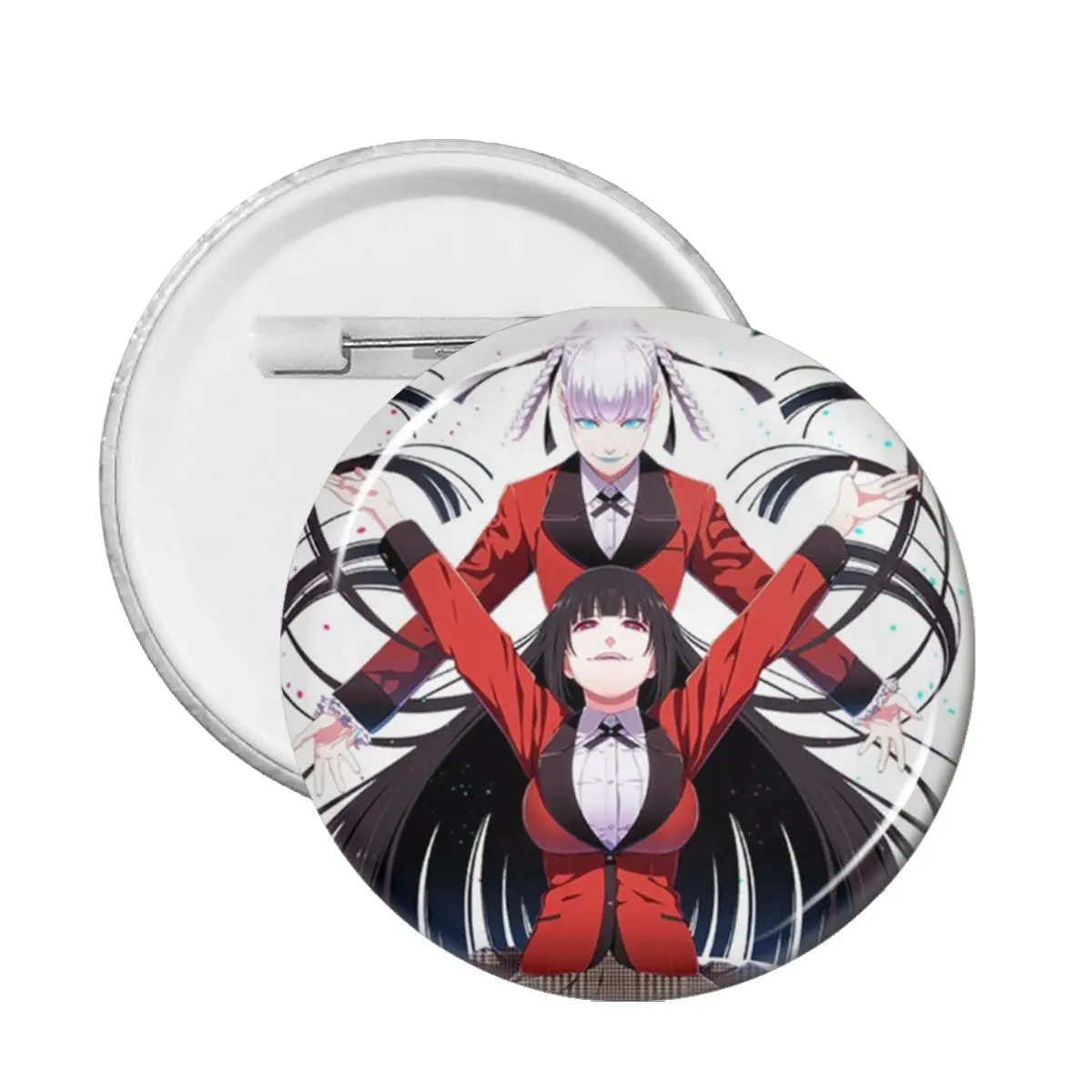 

59 мм аниме Kakegurui значок забавное украшение подарок для шляпы Yumeko Kirari брошь булавки