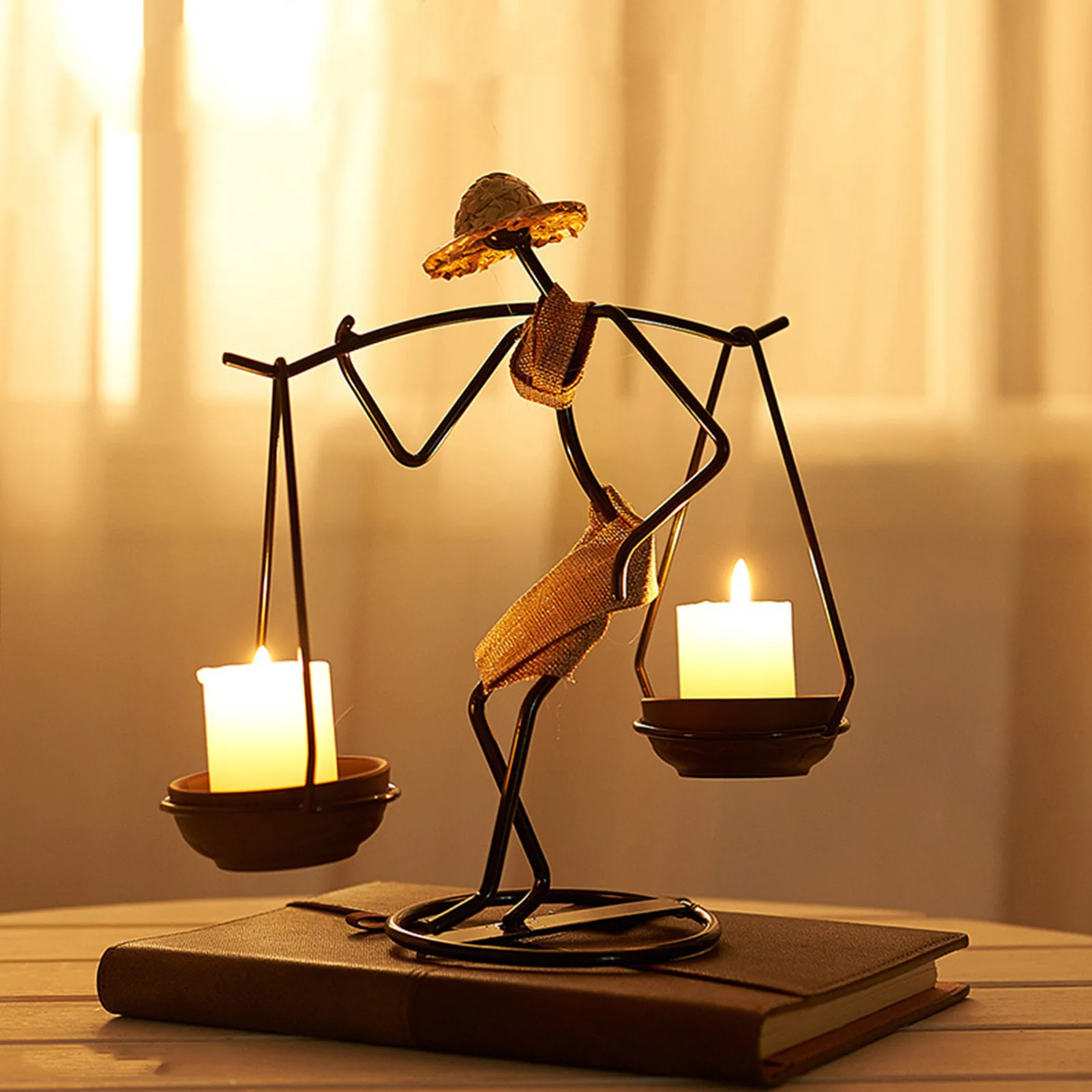 Home Decor Accessories African Candlesticks For Candles Deco