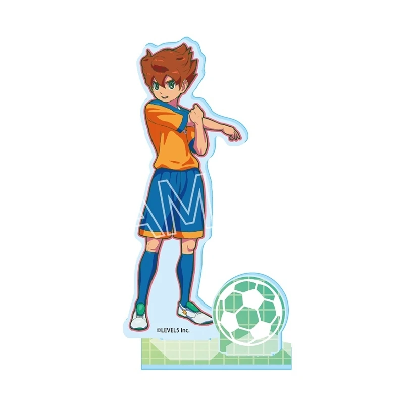 Фото Акриловая подставка-брелок с персонажами аниме Inazuma Eleven: Матсуказе Тенма, Эндо Мамору, с футбольным адаптером питания №4