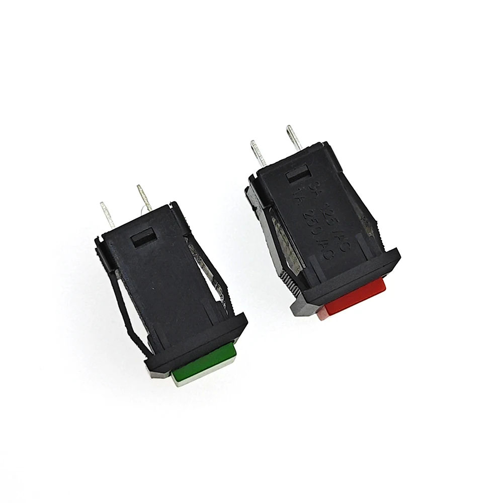 10 шт. квадратный Мгновенный Переключатель с автоматической блокировкой