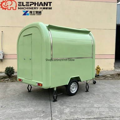 Фото Многофункциональная мини-тележка WECARE Street для продажи кофе, мороженого, хот-догов и фастфуда по низкой цене №2