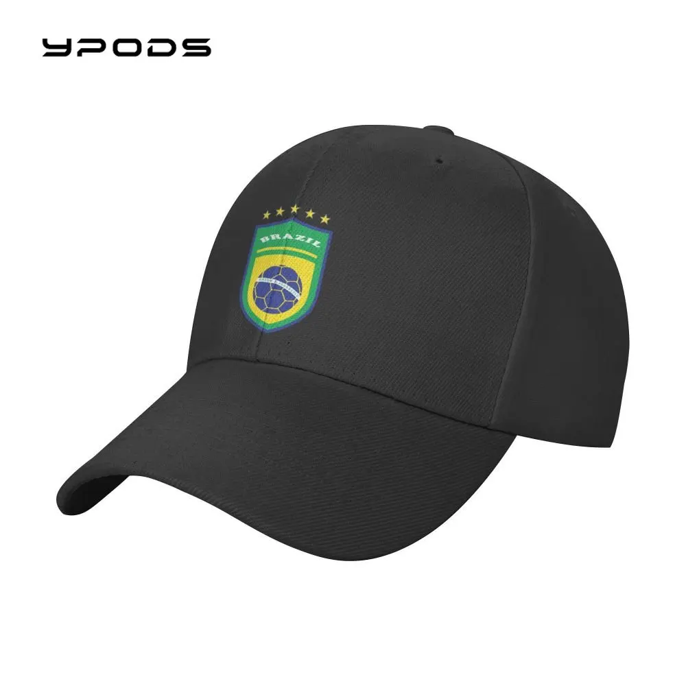 

Hats For Men Flag Of Brazil Football Men Brazilian Proud Peaked Caps Adjustment Moto Gp Baseball Cap Dropshipping