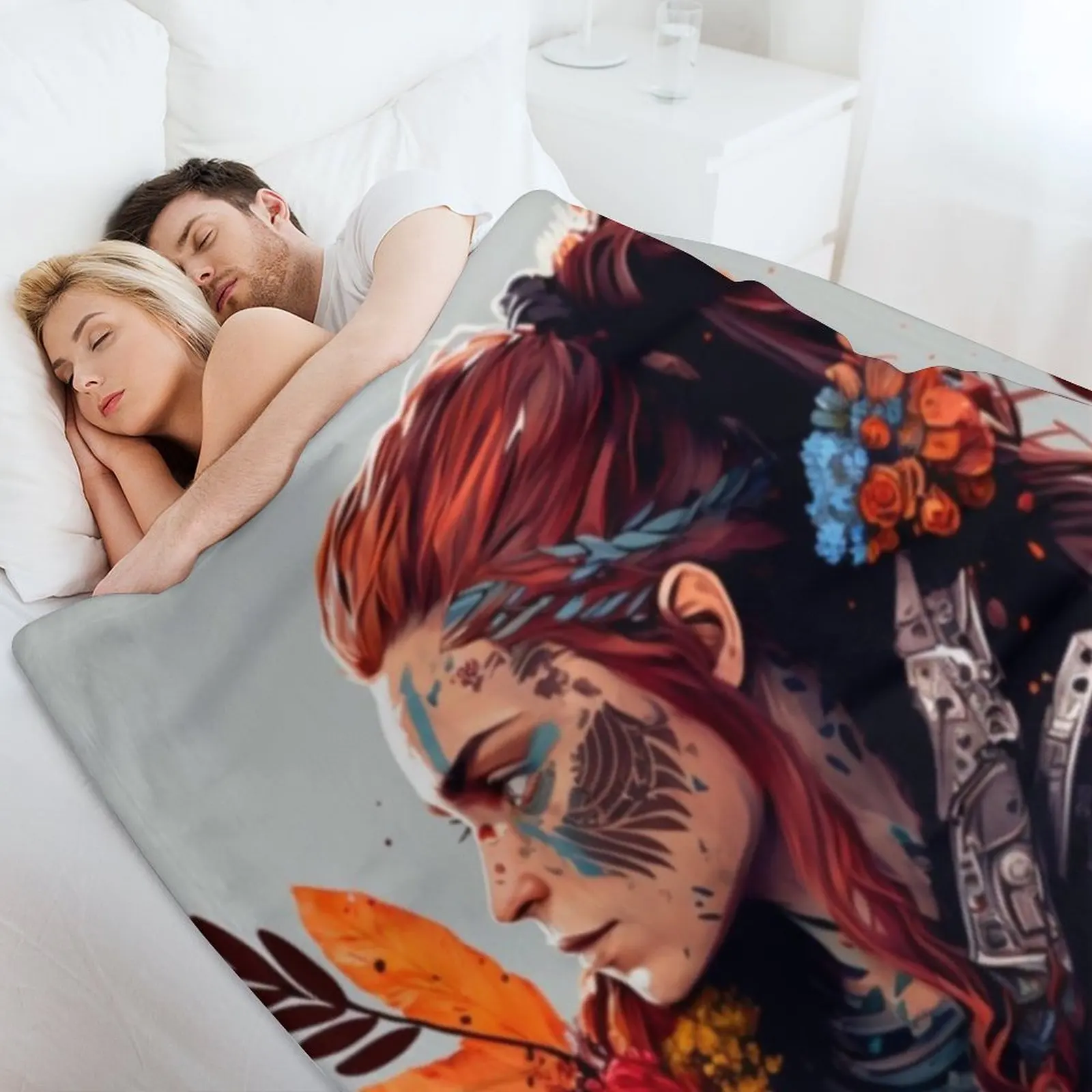 Одеяло Horizon Zero Dawn Aloy тяжелое одеяло для сна дорожные одеяла