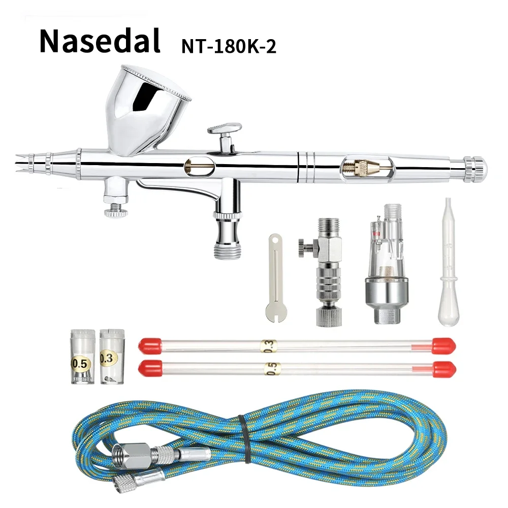 

Nasedal мини-аэрограф двойного действия 9cc