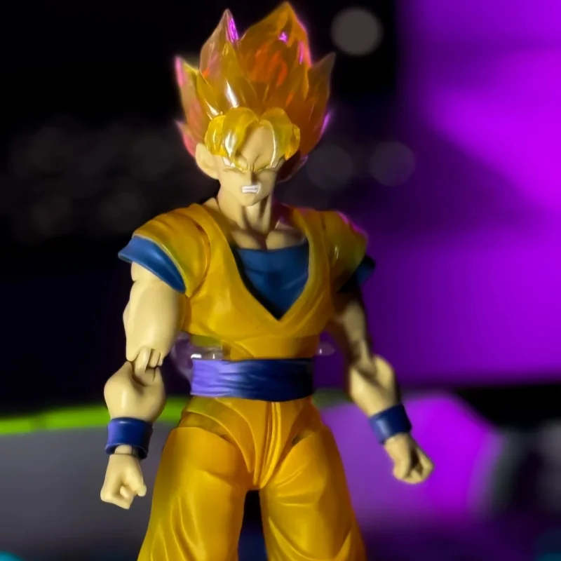 Bandai Dragon Ball Z Tamashii Nations Store S.H.Figuarts Super Saiyan Son Goku Модель солдата Игрушка в подарок