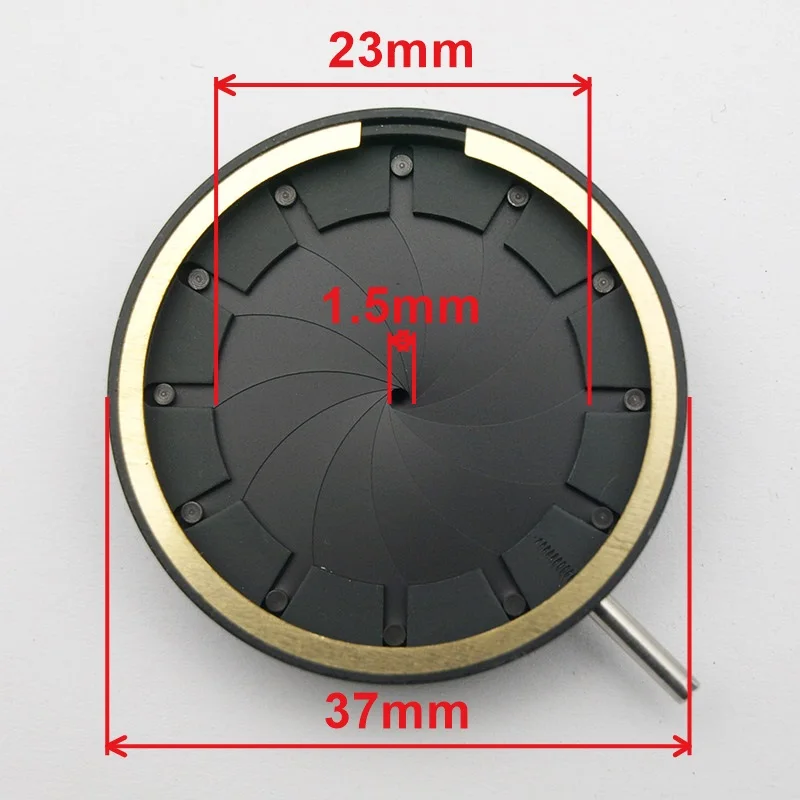 1,5-23 мм Механическая диафрагма диафрагмы микроскопа фотоаппарата
