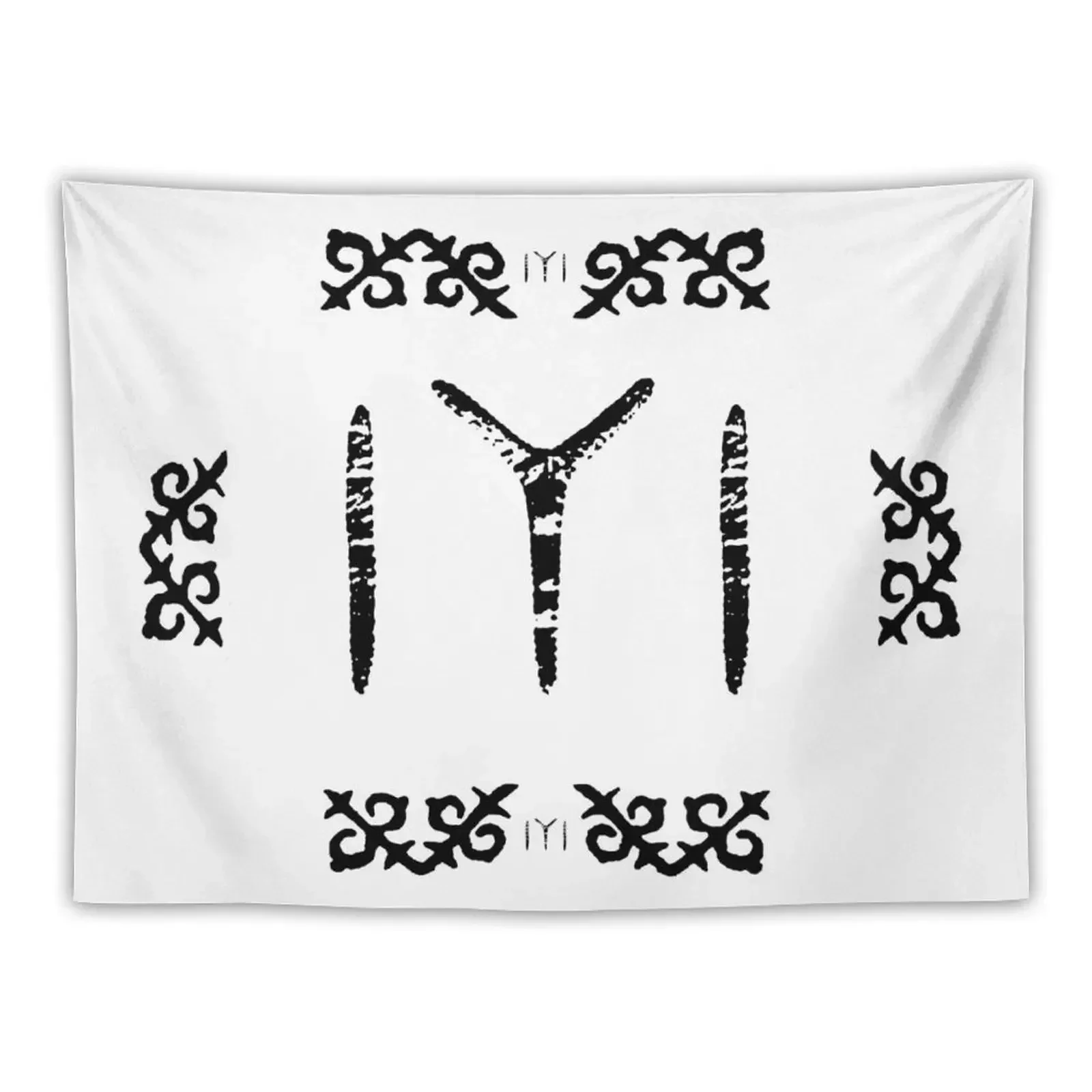 Kayi Флаг Гранж IYI гобелен Рождественское украшение