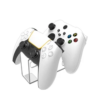 transparent desktop display stand gamepad controller mount game accessories for ps3 ps4 ps5 xbox nintendo switch game handle tra