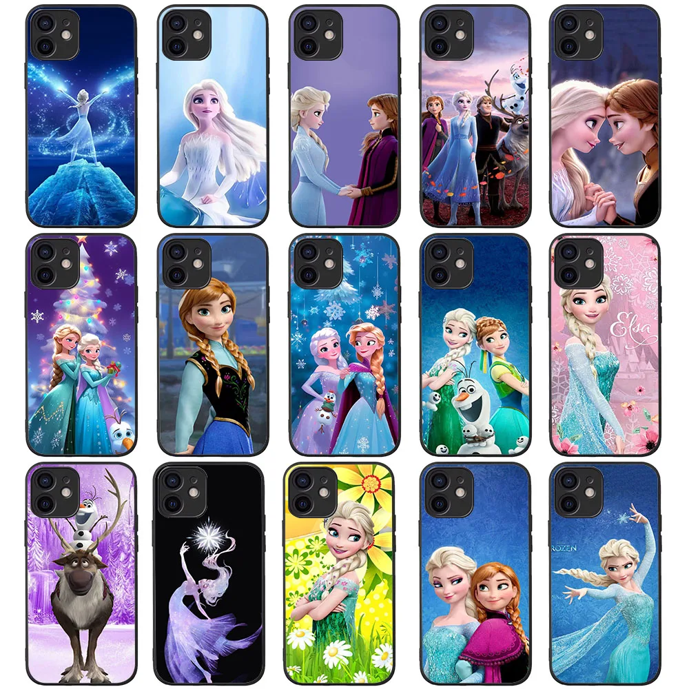 Мягкий чехол TS-34 Magic Disne Elsa для Samsung S7 Edge S8 S9 S10 S20 S21 S10E A20 A30 A9 FE Lite Plus