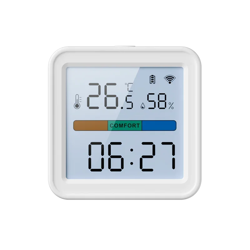 

Tuya Wi-Fi датчик температуры и влажности гигрометр термометр умный дом подсветка умная поддержка жизни Alexa Google Assistant