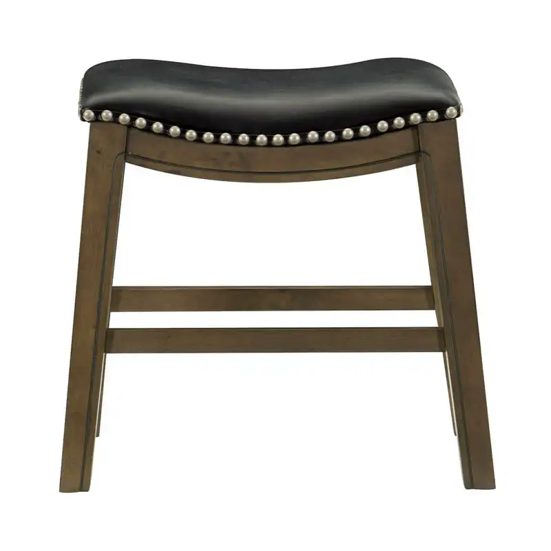 

Saddle Dining Height Stool, Black