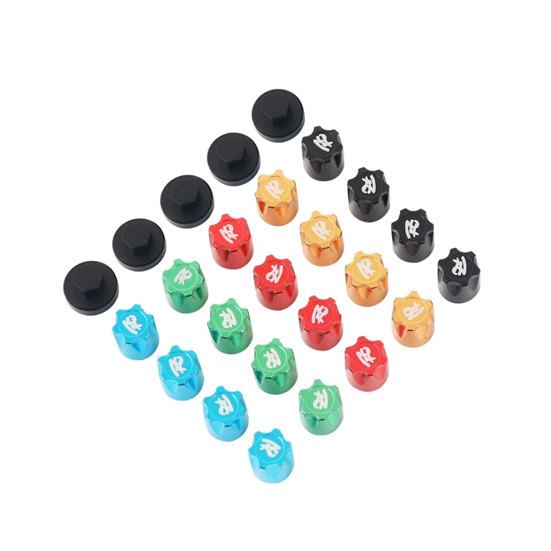 

4PCS Aluminium RC Car Wheel Rim Center Cap M4 Nut For 1/10 RC Crawler Traxxas TRX4 Axial SCX10 90046 D90 Tamiya MST