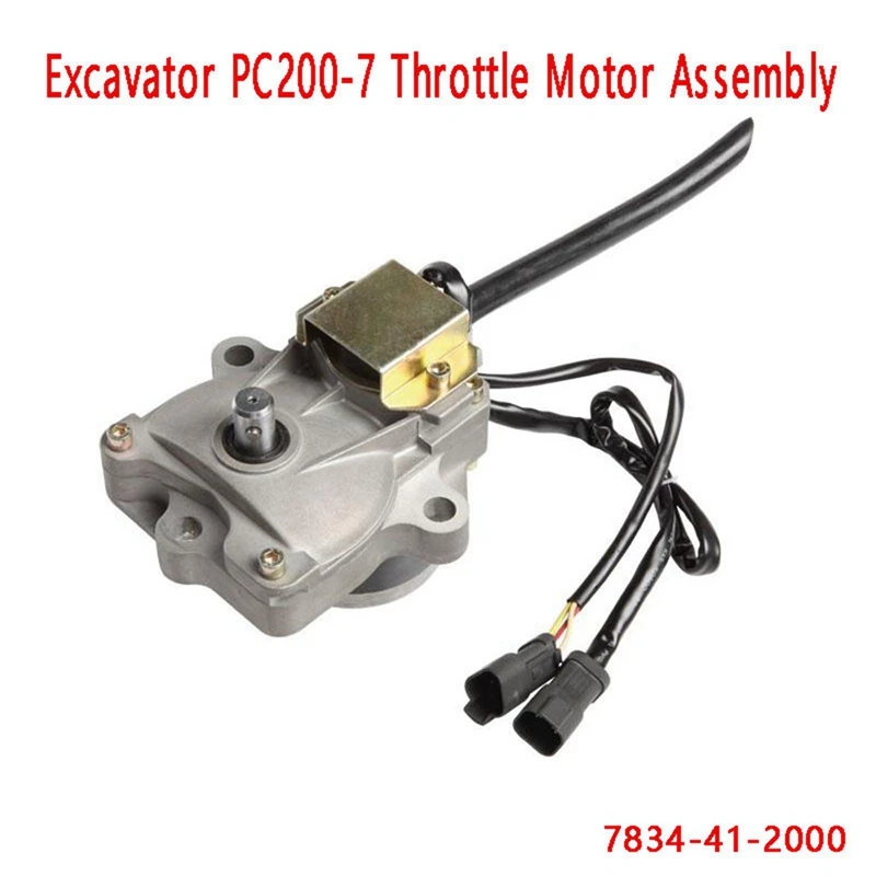 

Digger Accelerator Throttle Motor Assembly For Komatsu Excavator
