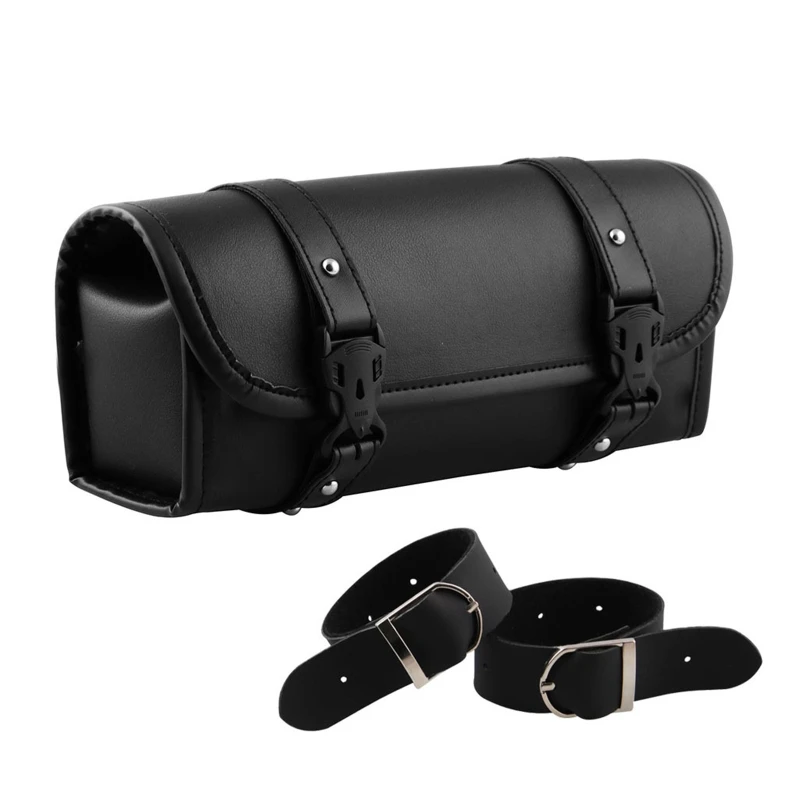 

Motorcycle Bag Waterproof PU leather Motorcycle Seat Bag Big Capacity Rear Tail Saddle Bag Outdoor Travel Luggage