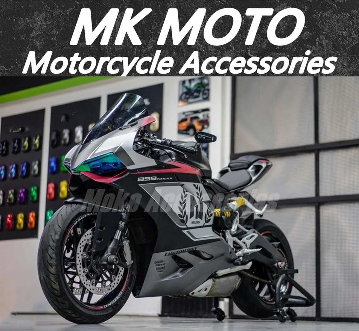 Комплект обтекателей для мотоцикла подходит кузова 899 1199 2012-2014 высокого качества