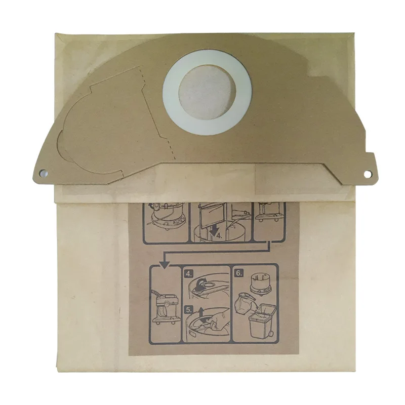 

Vacuum Cleaner For Karcher A2004 WD2000 Filter Paper Bag Dust Bag 6.904-322.0