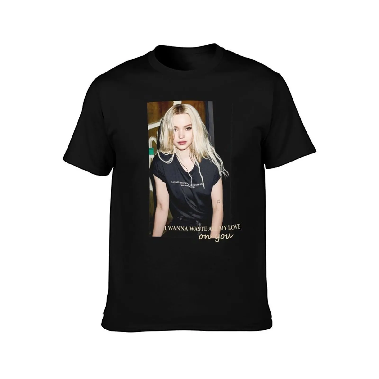 Фото Футболка Dove Cameron - Waste T-Shirt, функциональная повседневная футболка с коротким рукавом №2