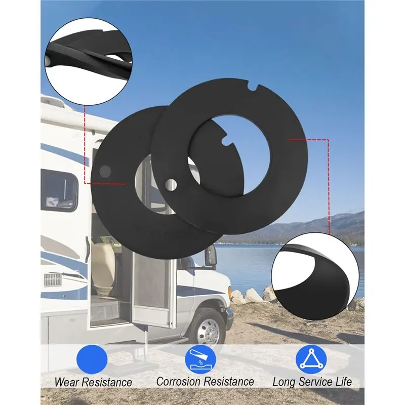 Фото Новинка: Запасное уплотнение для туалетов RV VacuFlush 606, 1006, 1106, 5006, совместимое с Dometic Sealand 506, 510, 511H, 2010, 2011 (замена 38531006) №5