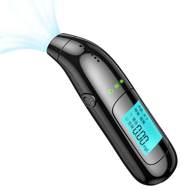 

Non-Contact Breathalyzer To Test Non-Contact Breathalyzer With LED Digital Display USB Rechargeable Portable Checker Detector