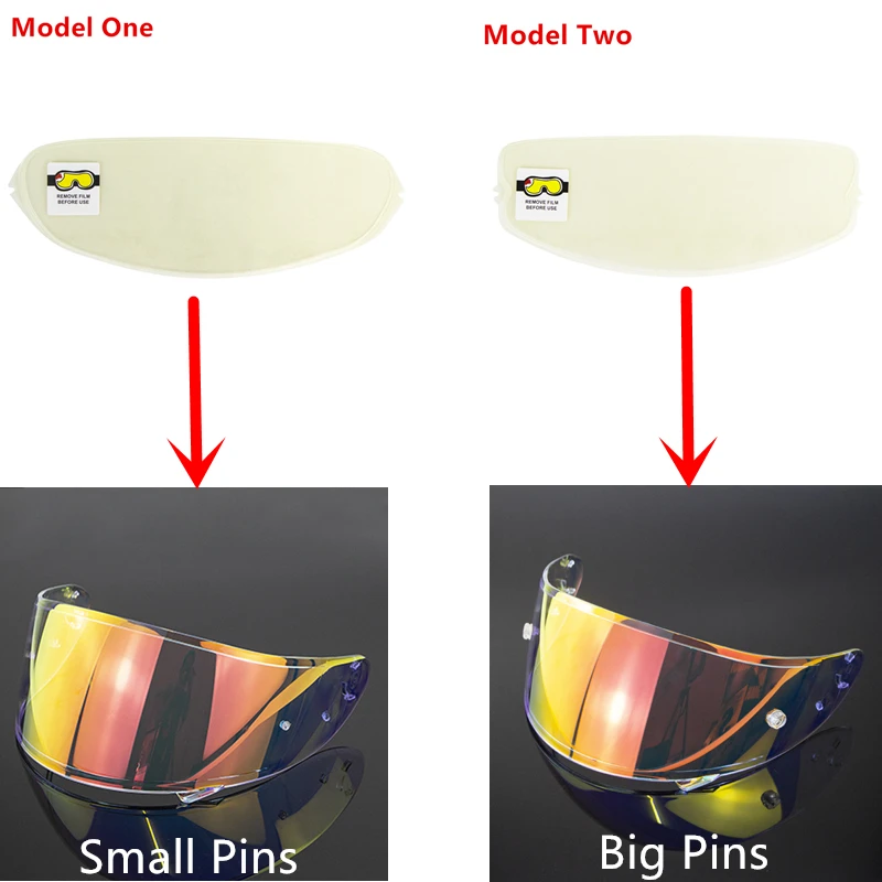 Противотуманная пленочный козырек для шлема противотуманная пленка SHOEI X14 CW-1 CWR-1