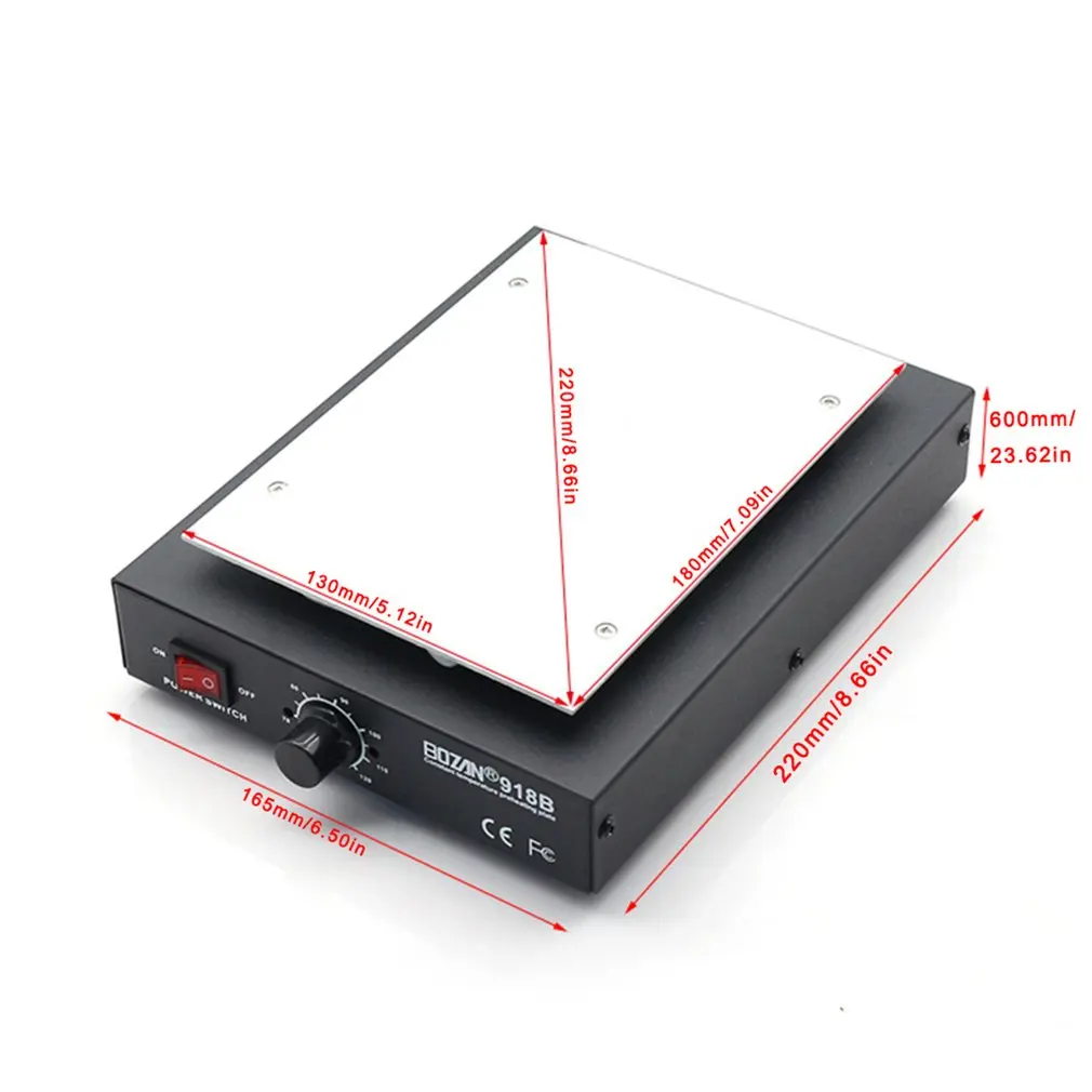 

220V EU LCD Screen Separator Heating Platform Plate Glass Removal Phone Repair Machine Auto Heat Smooth Plate Station
