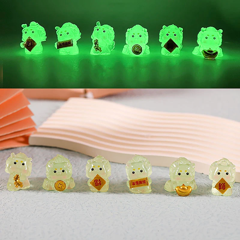 

1Pc Lovely Cute Cartoon Dragon Micro Landscape Resin Dragon Micro Landschaft Pot Culture Tools Garden Decorations Miniatures